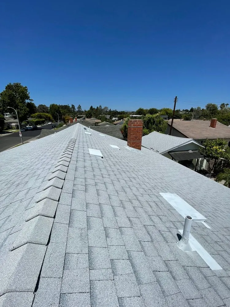 Smart Roofing project - Mixed-System Roof Project - Flat Membrane + Asphalt Shingle Combination in Los Angeles