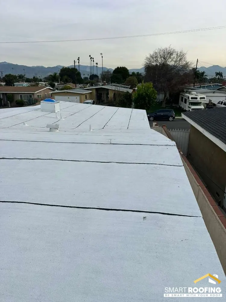 Smart Roofing project - Flat Roof Installation - Large Building, 25-Photo Detailed Project in Los Angeles