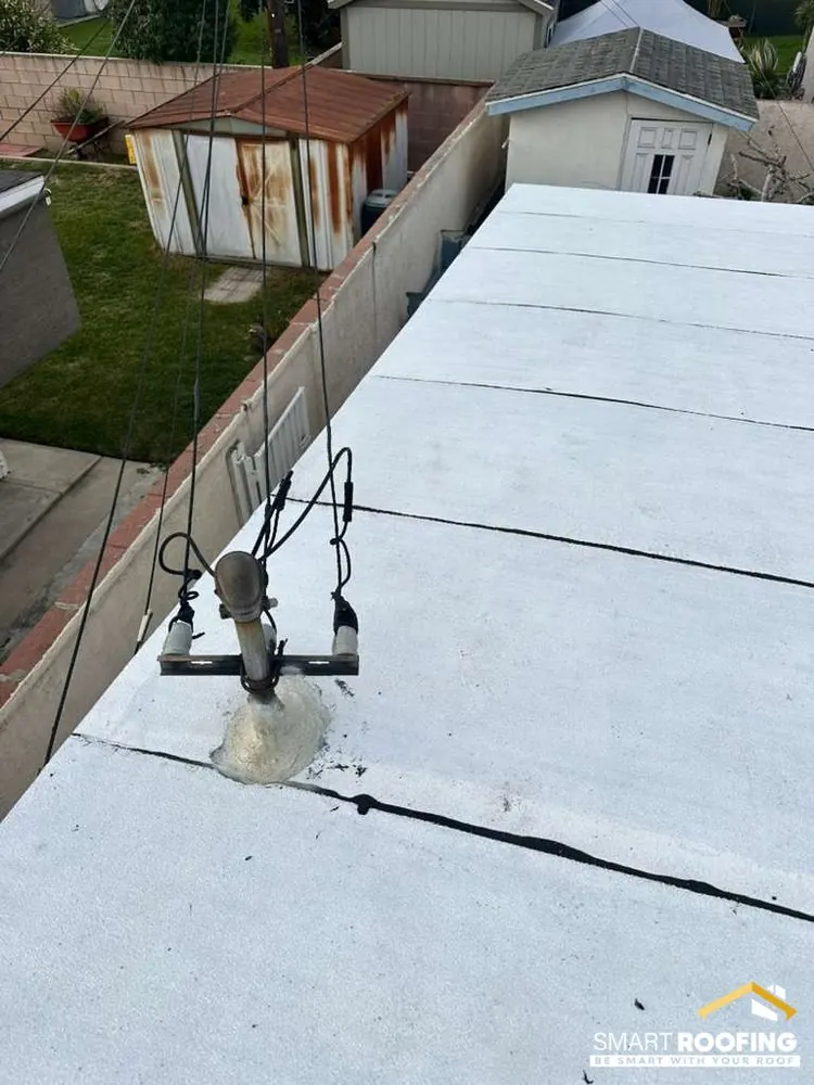 Smart Roofing project - Flat Roof Installation - Large Building, 25-Photo Detailed Project in Los Angeles